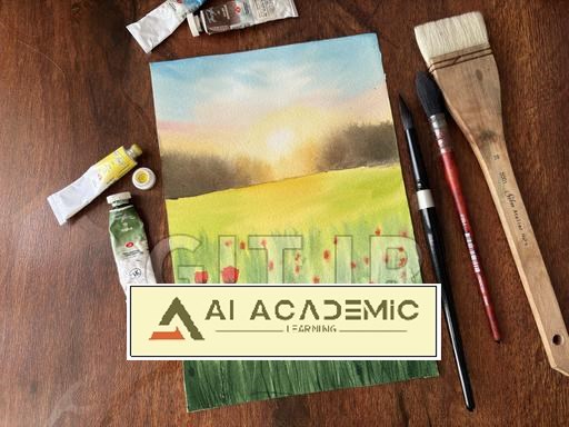 بیایید یک دشت گل بهاری زیبا را با آبرنگ رسم کنیم