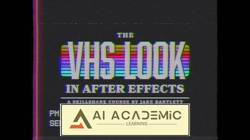 ظاهر VHS در ادوبی افترافکت
