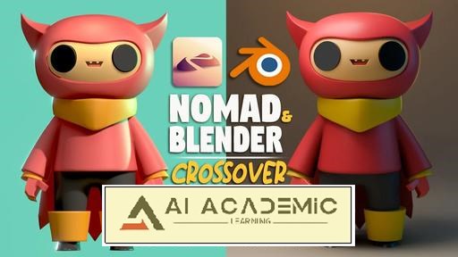 کلاس کامل انتقال مدل‌های سه‌بعدی از Nomad Sculpt به Blender