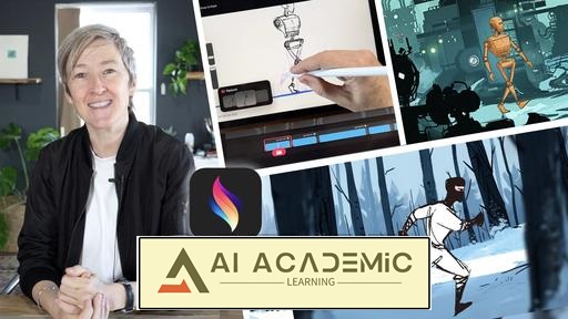دوره Procreate Dreams – راهنمای کامل انیمیشن دو بعدی