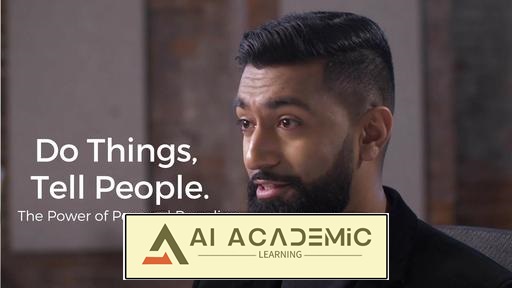 کار انجام دهید، به مردم بگویید - قدرت برندسازی شخصی