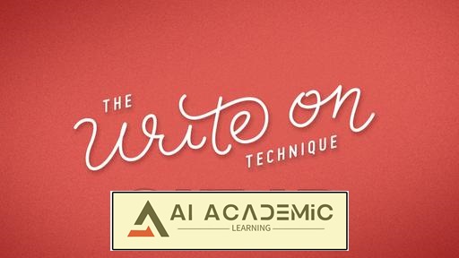 تکنیک Write On - حروف‌نگاری دستی در حال موشن