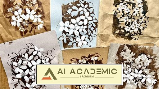 جوهر و کاغذ تن‌دار: ایجاد گل‌هایی زیبا