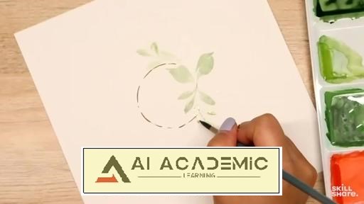 آموزش Live Encore - حلقه‌های برگ با آبرنگ آزاد