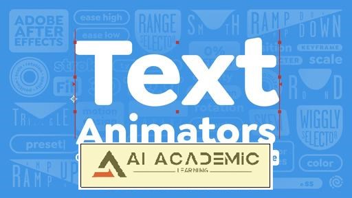 آموزش text animators - انیمیشن متن سفارشی در ادوبی افترافکت