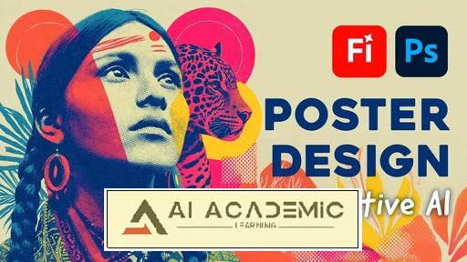 طراحی پوسترهای تأثیرگذار با ادوبی فتوشاپ و Generative AI