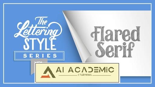یادگیری حروف‌نگاری Flared Serif - مجموعه سبک‌های حروف‌نگاری - بخش 2
