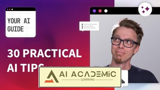 30 نکته کاربردی هوش مصنوعی