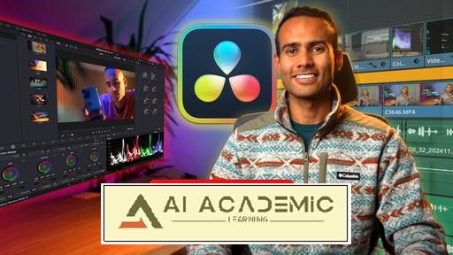 مسترکلاس DaVinci Resolve 19 - دوره کامل ویرایش ویدئو و درجه‌بندی رنگ