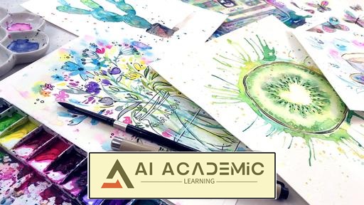 جادوی جوهر و آبرنگ: 5 تصویرسازی گام‌به‌گام طراحی و نقاشی