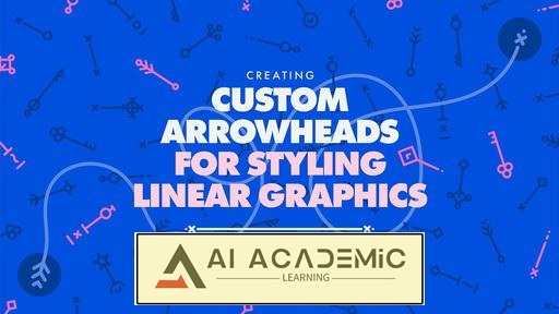 ایجاد سرپیکان‌های سفارشی برای استایل‌دهی گرافیک‌های برداری خطی در Adobe Illustrator