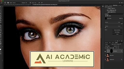 چشمان برق‌آسا - روتوش چشم‌ها در فتوشاپ