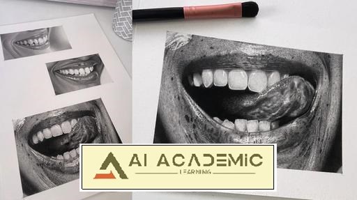 ترسیم لبخندهای هایپررئالیستی - تمرین‌های روزانه برای بهبود پورتره‌های شما (بخش 7)