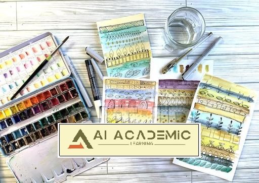 شروع خلاقانه: تکنیک آبرنگ و دودل برای غلبه بر مانع‌های هنری