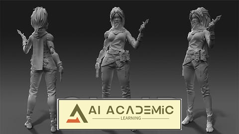 آموزش ساخت شخصیت بازی‌های AAA بخش اول - مدل High Poly