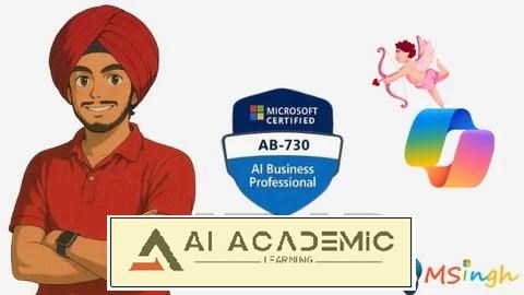 آموزش AB-730: دوره ویدئویی آمادگی آزمون حرفه‌ای کسب‌وکار هوش مصنوعی
