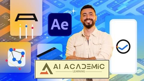 ادوبی افترافکت - موشن گرافیک‌ها برای اپلیکیشن‌ها و وبسایت‌ها