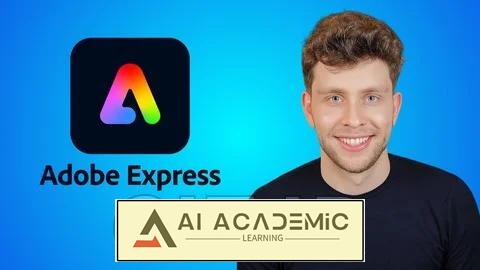 تسلط به Adobe Express: دوره کامل طراحی گرافیک (2025)