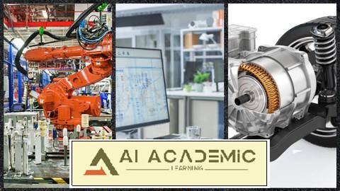 شبیه‌سازی کنترل برداری بلادرنگ PMSM (FOC) با Simulink