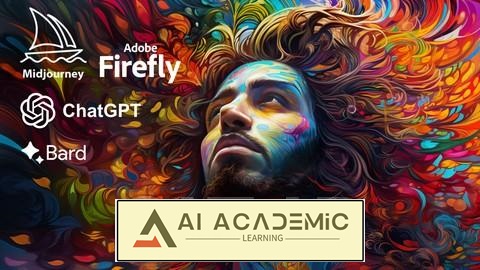 طراحی گرافیک مجهز به هوش مصنوعی - Midjourney ،Firefly ،GPT ،Bard