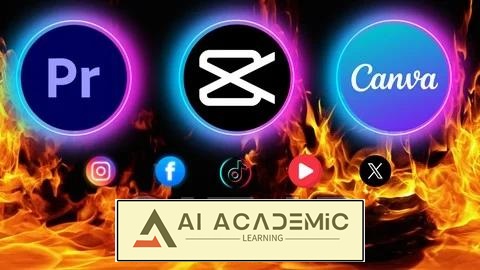 تسلط کامل به تدوین ویدئو در CapCut ،Premiere Pro و Canva