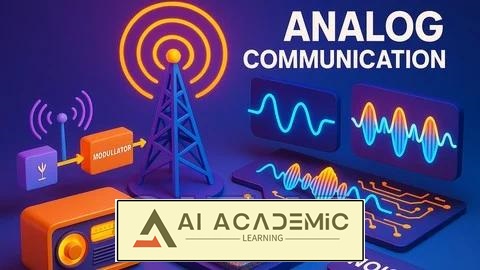 ارتباطات آنالوگ: آموزش کامل AM ،FM ،PM، نویز و گیرنده‌ها