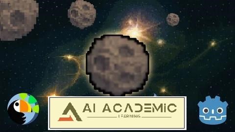 ساخت یک شوتر فضایی به سبک Asteroids در Godot 4