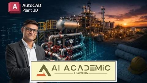 مسترکلاس AutoCAD Plant 3D سال 2026