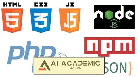 بهترین بسته آموزشی HTML ،CSS ،JAVASCRIPT ،NODE JS ،NPM ،JSON و SQL