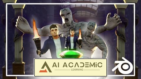 دوره کامل انیمیشن کوتاه متحرک سه بعدی در بلندر با هوش مصنوعی
