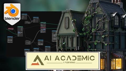 ورک شاپ Geometry Nodes در Blender 4: تاک‌های جنگلی