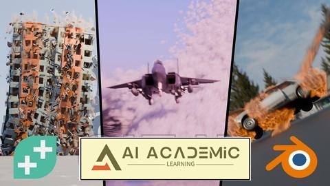 ویژوال افکت‌ها در بلندر 4 - انفجارها، تخریب و فیزیک