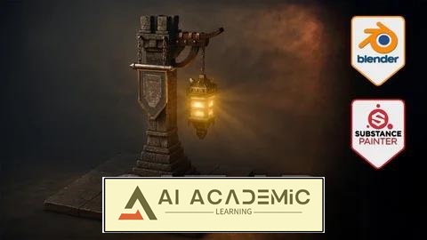دوره Blender و Substance Painter - ساخت دارایی های بازی