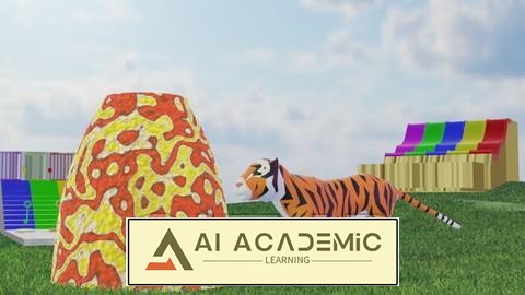 ویدئوهای انیمیشنی سه‌بعدی حیوانات برای یوتیوب با بلندر - بخش 2