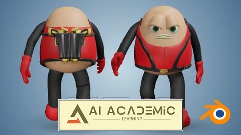 تخیل خود را ترکیب کنید - مگاکورس کاراکتر در بلندر