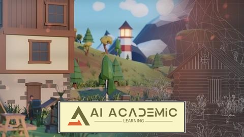 دوره آموزش محیط‌های Low Poly در بلندر