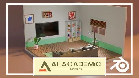 راهنمای کامل Low Poly در بلندر 4.3