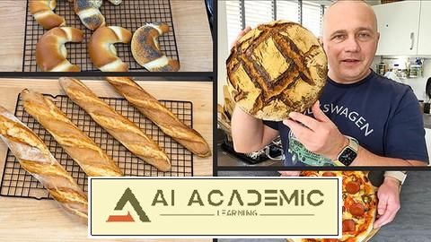 پخت نان - نان خمیر ترش، نان خمیری و پیتزا