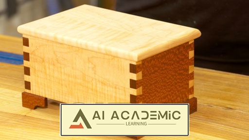 ساخت جعبه چوبی طرح‌دار