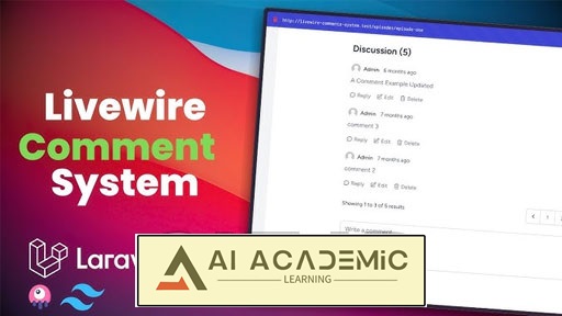 ساخت سیستم کامنت گذاری با Livewire