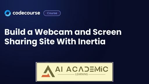 ساخت یک سایت اشتراک گذاری صفحه نمایش و وب کم با Inertia