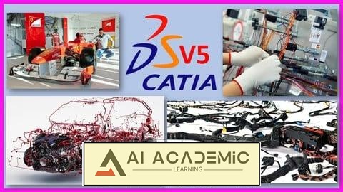 طراحی دسته سیم‌های الکتریکی در Catia V5 - پروژه‌های خودرویی