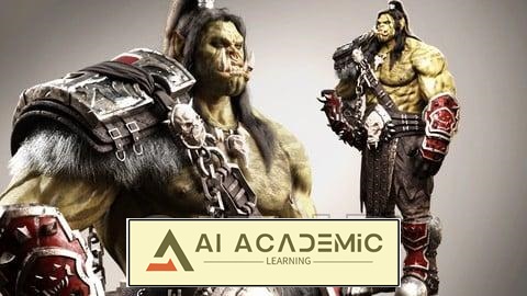 مسترکلاس ساخت کاراکتر در Blender - کاراکتر Orc Warrior