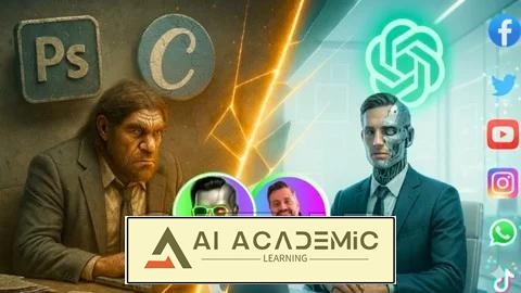 تسلط به شبکه‌های اجتماعی با ChatGPT - فراتر از Canva و Photoshop