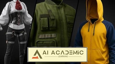 دوره آموزشی جامع مدل‌سازی پارچه