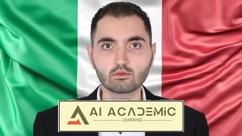 گرامر کامل ایتالیایی سطح A1 توسط مدرس چندزبانه