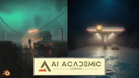 گردش کار کامل مبتدی بلندر برای هنر سینمایی - قدم به قدم