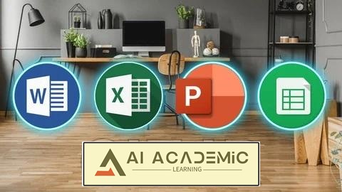 دوره کامل مایکروسافت آفیس - ورد، اکسل، پاورپوینت و گوگل شیت