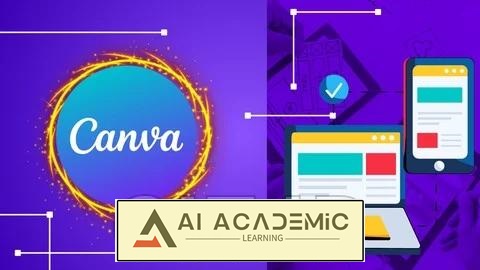 طراحی کامل UI/UX با Canva - طراحی رابط هوشمند
