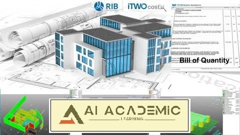 برآورد کمیت‌های ساختمان با نرم‌افزار RIB CostX